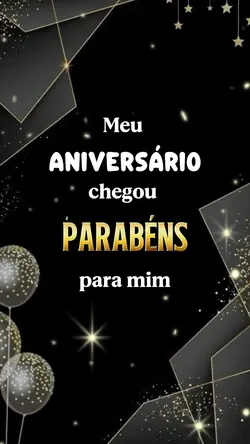 Parabéns pra mim