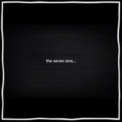 The 7 sins…