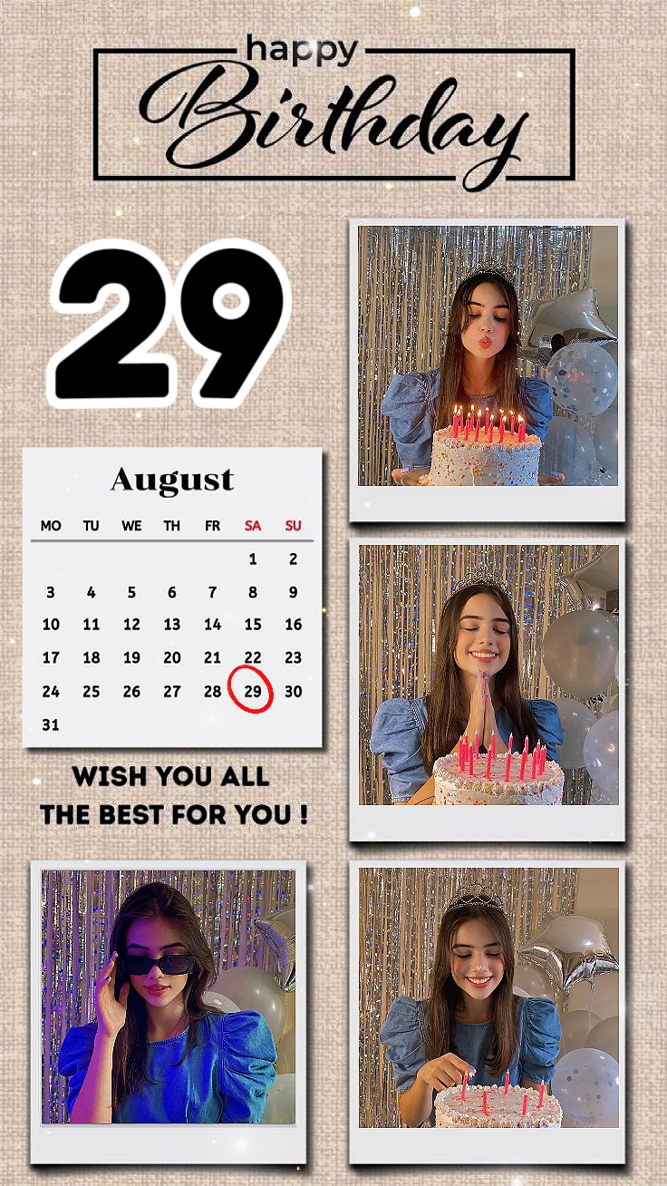 HBD 29 Agustus 2026
