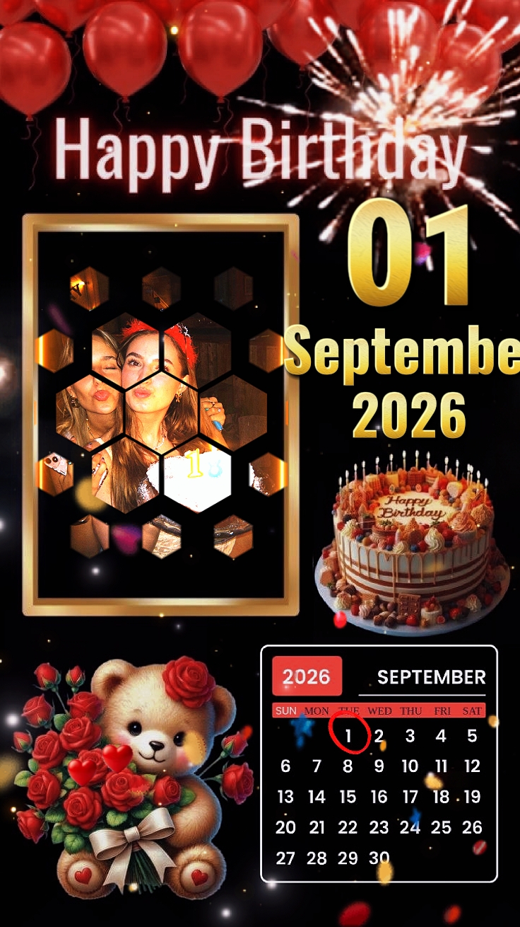 HBD 1 september 2026