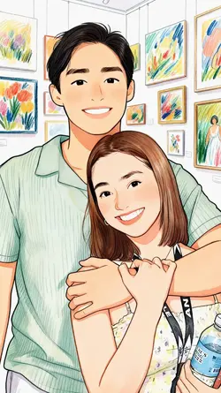 CRAYON COUPLE CHIBI 