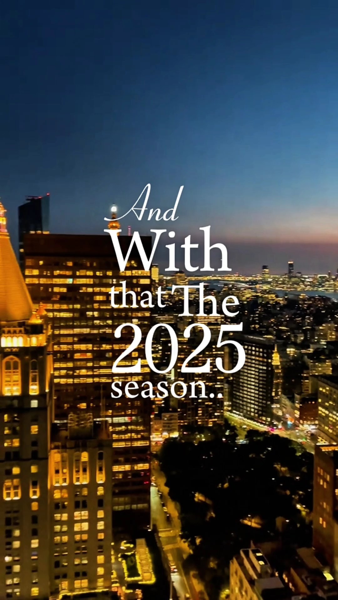 2025 season