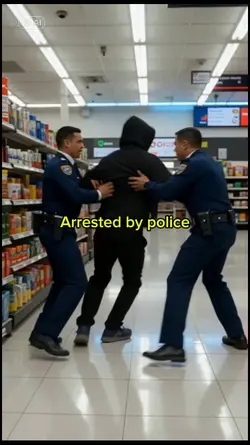 arrested by police 