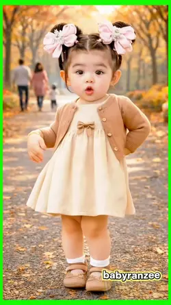 AI baby girl dancing