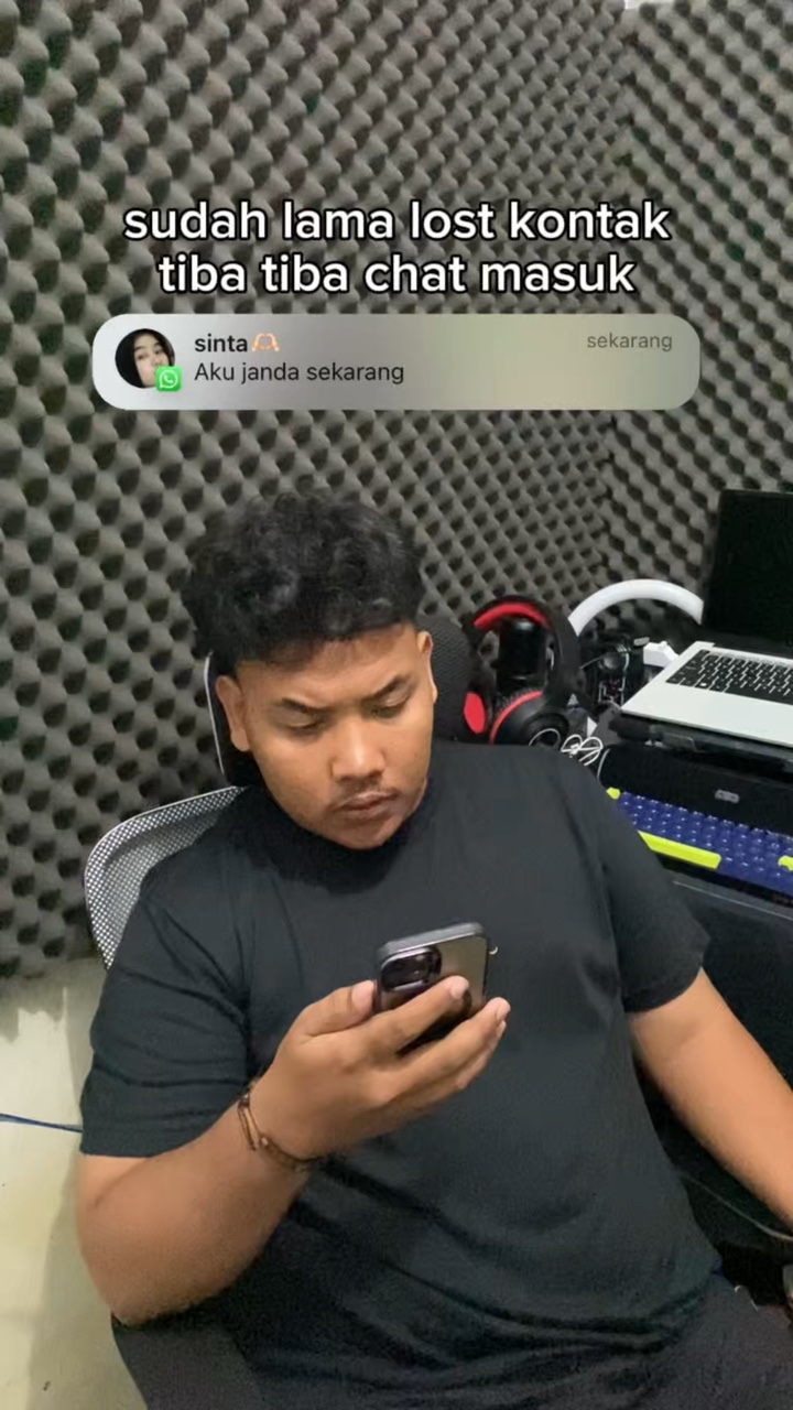 Tiba chat masuk