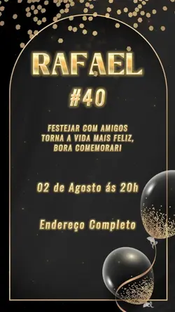 Convite Aniversário