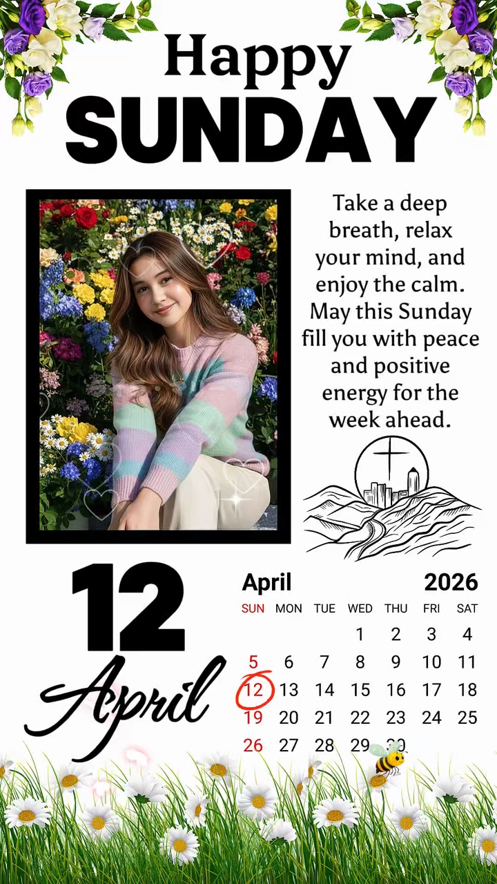 Domingo 12 de abril de 2026