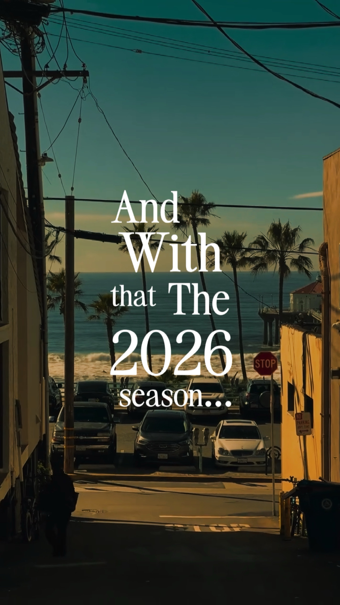 And with that 2026 