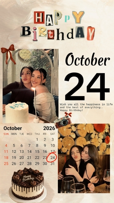 HBD 24 OCTOBER 