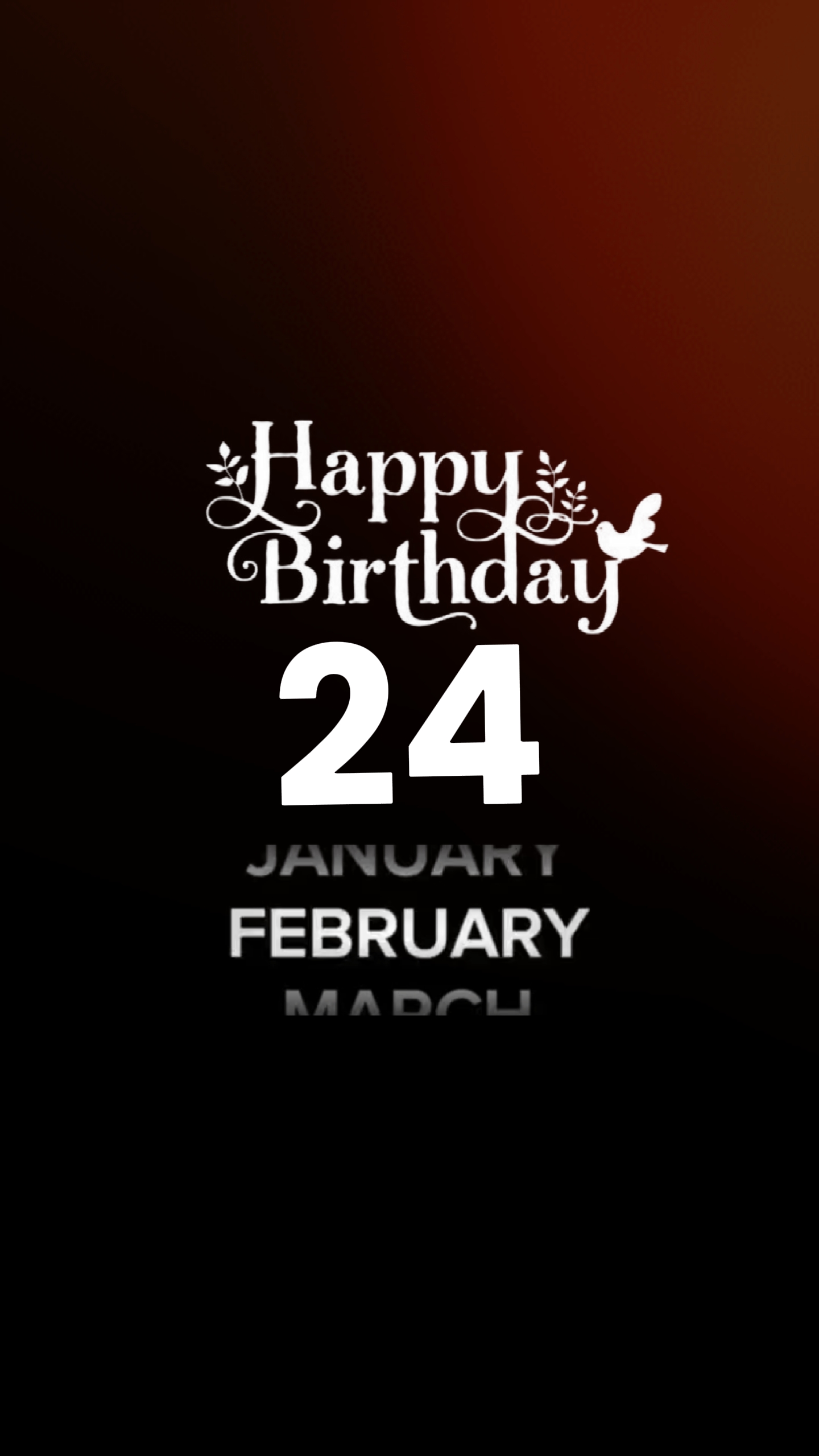 CUMPLEAÑOS 24 DE FEBRERO
