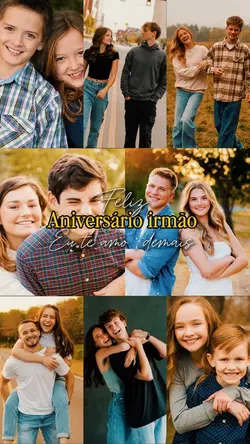 Aniversário  irmão 