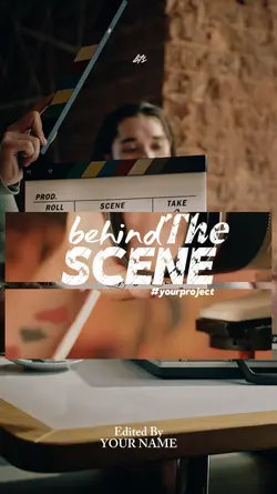 behind the scene