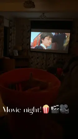 Movie night! 😍