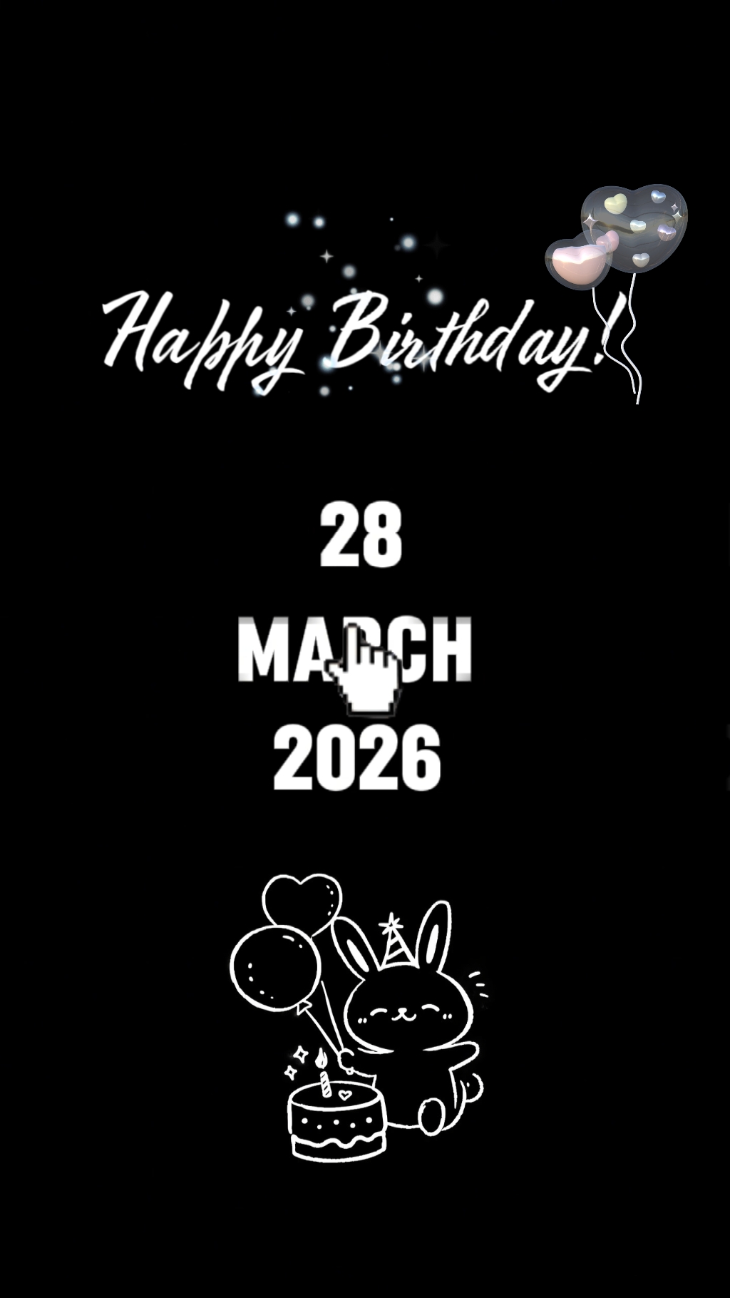 HBD 28 mars fille