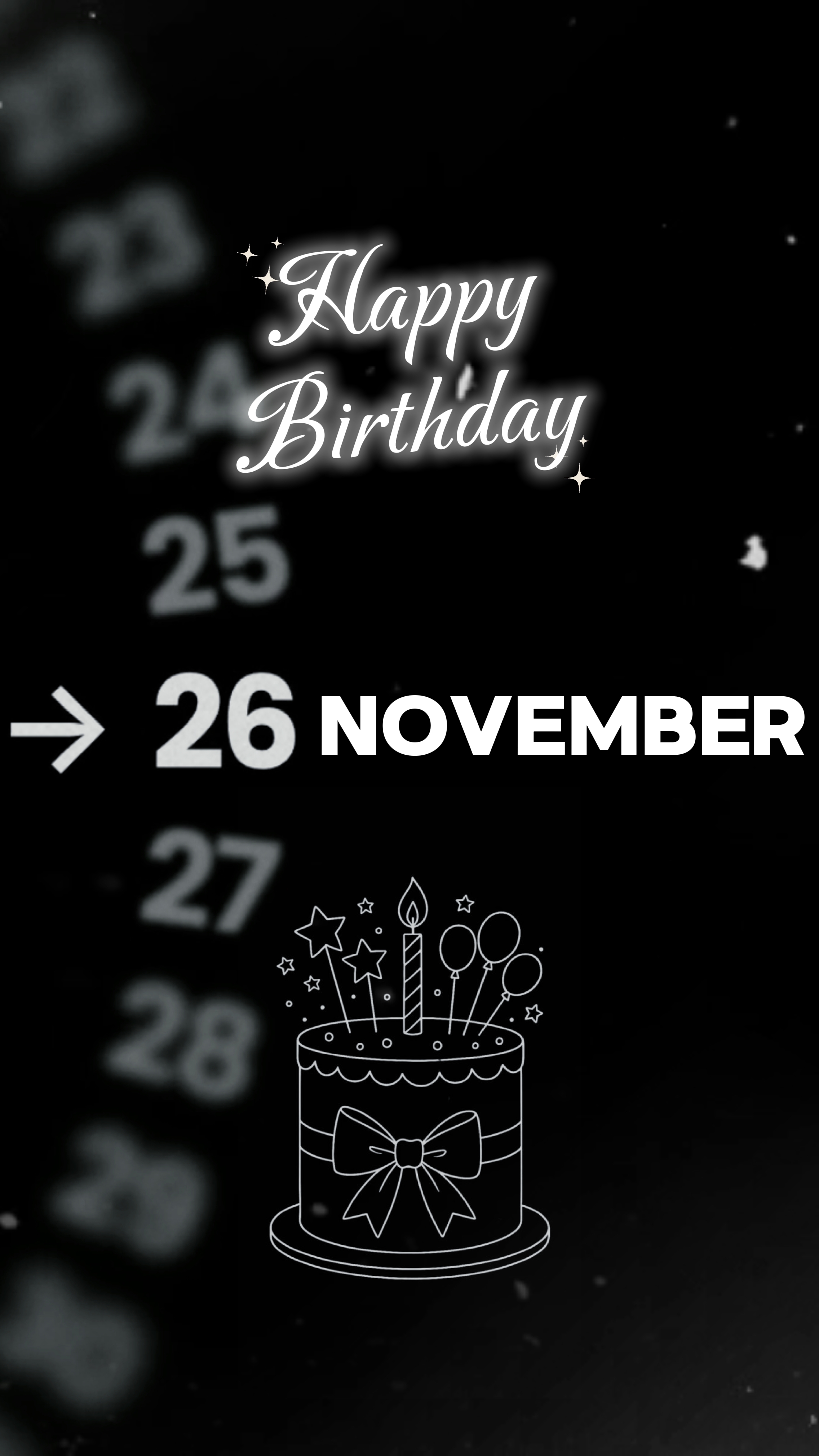 Hbd 26 November