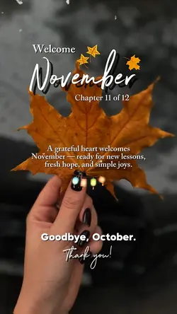 Hello November ❤️