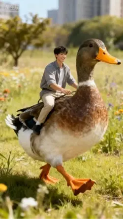 Ride a duck