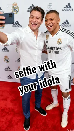 Selfie with Mbappe