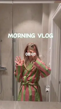 Morning vlog