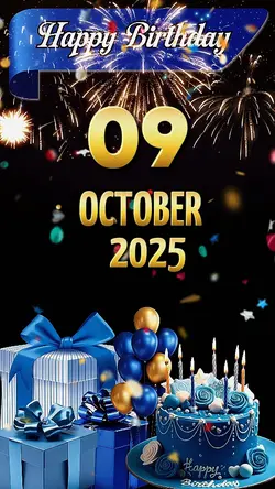 BIRTHDAY 9 OCTOBER 