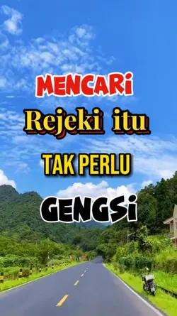 mencari rejeki 