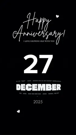 27 december annivers