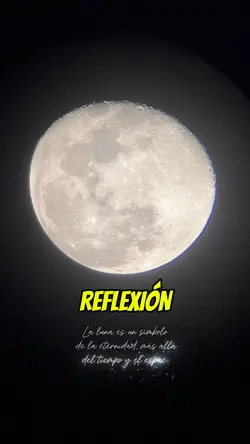 LUNA Y REFLEXIÓN 
