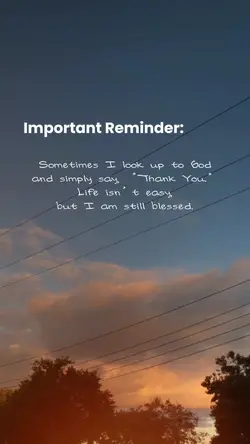 Important Reminder