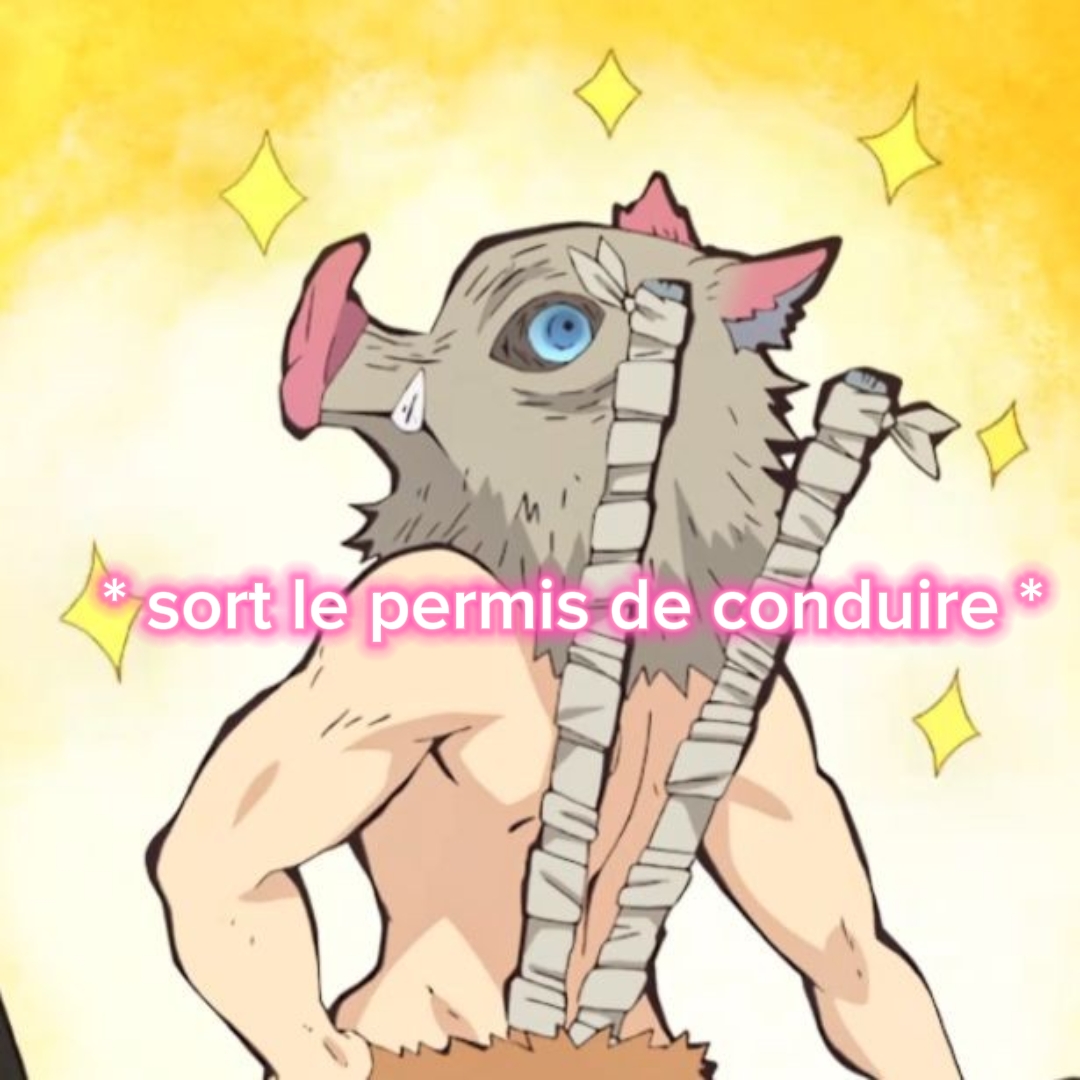 inosuké et son permi