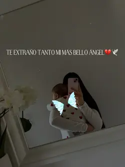 Te extraño mi ángel🕊️