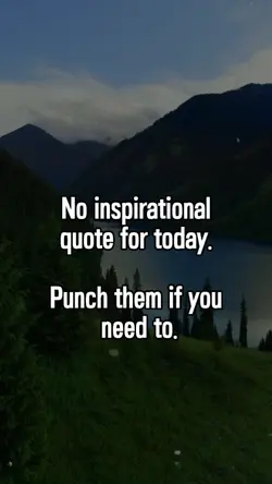 No inspirational quo