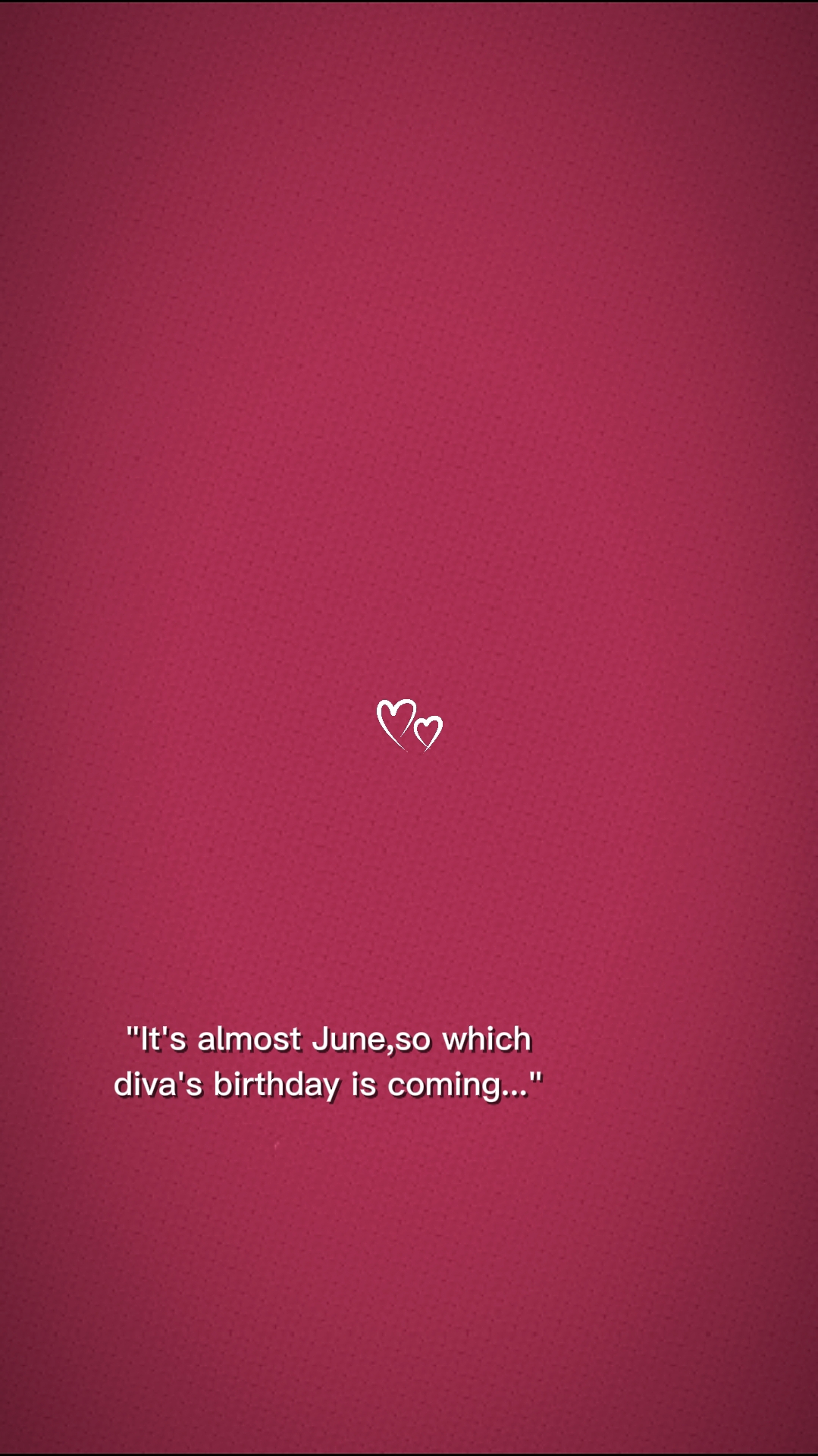 Birthday Is Coming