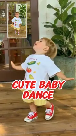 Cute baby dance