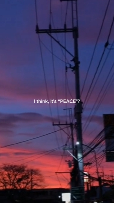 peace?
