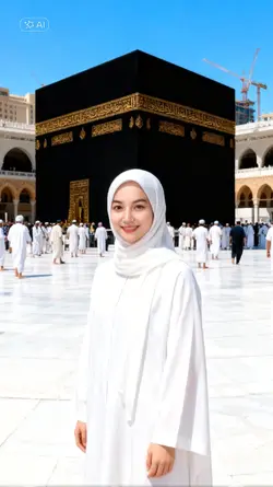 Foto didepan ka'bah