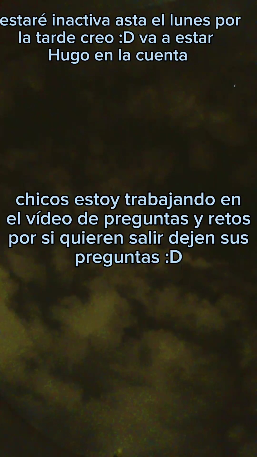 así que dejen sus 