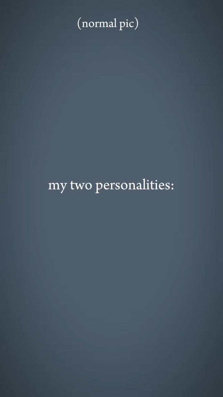 Deux personnalités 