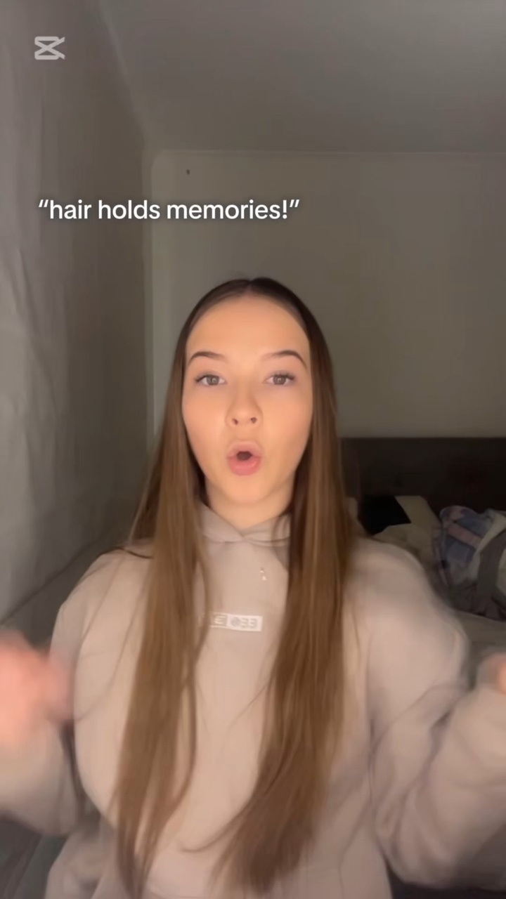 Les cheveux retiennent la mémoire