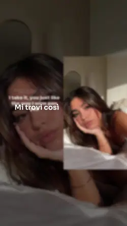 Quando ti muovi io vado in tilt