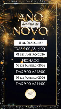 Horário Fim de ano
