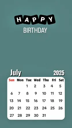 Happy birthday