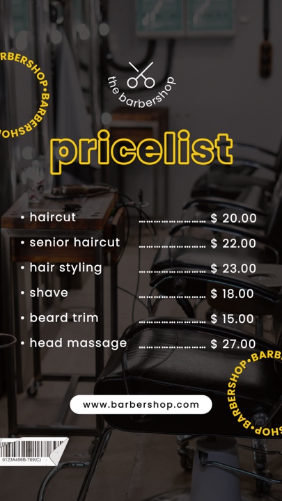 pricelist