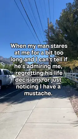 Mustache or muse? 