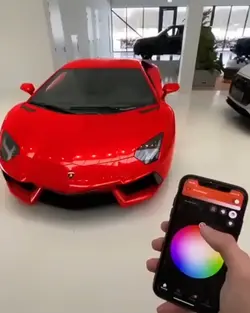 changing colour car 