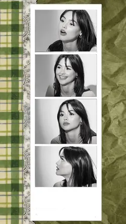 Polaroid Green Frame