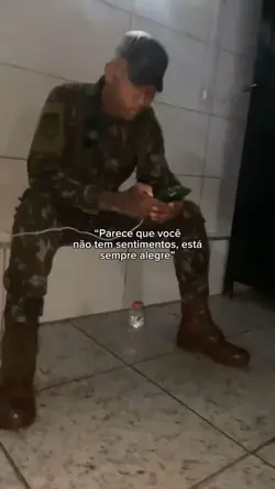 “Tá sempre alegre”