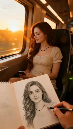 Drawn in silence