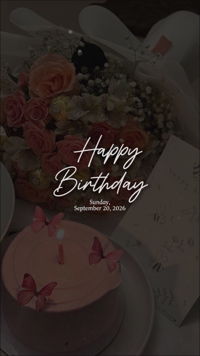 HAPPY BDAY 20 SEPT