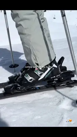 Le feeling du ski