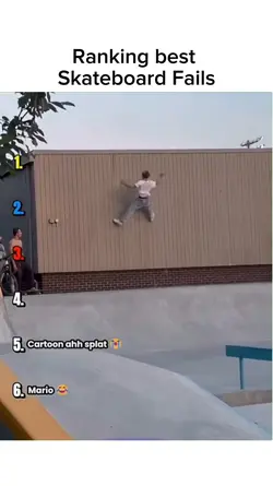 Skateboard fails